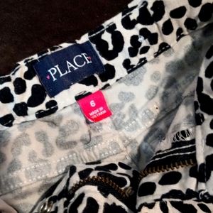 Cheetah Print girl's jeans